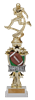 Motion Football Trophy<BR> 14 Inches