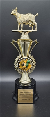 #1 Top Sales <BR> GOAT Trophy<BR> 12.5 Inches