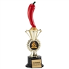 Chili Pepper<BR> G.O.A.T. Trophy<BR> 14.5 Inches