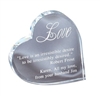 Heart<BR> Premium Crystal Trophy<BR> 4.5 Inches