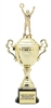 Monaco XL Gold Cup<BR> Male Victory Trophy<BR> 18.5 Inches