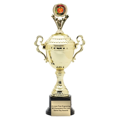 Monaco Gold Cup<BR> Halloween Trophy<BR> 18.5 Inches