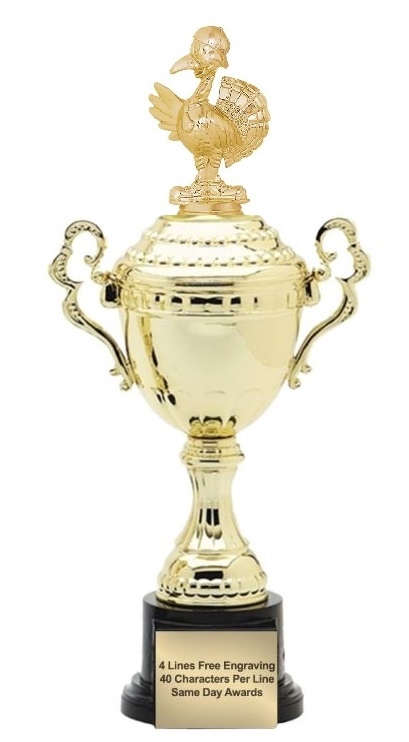 Monaco XL Gold Cup<BR> Turkey Trophy<BR> 18.5 Inches