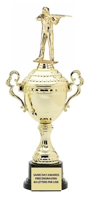 Monaco Gold Cup<BR> Civilian Rifle Trophy<BR> 13.5-17 Inches