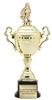 Monaco Gold Cup<BR>Gold Santa Claus Trophy <BR>13.5-17 Inches