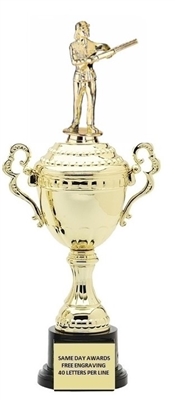 Monaco Gold Cup<BR> Female Skeetshooter Trophy<BR> 13.5-17 Inches