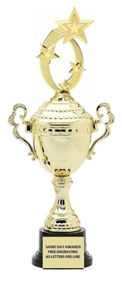 Monaco Gold Cup<BR> Shooting Star Trophy<BR> 13.5-17 Inches