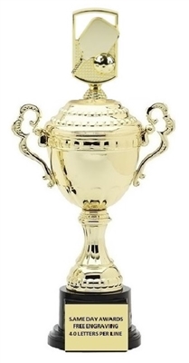 Monaco Gold Cup<BR> Pickleball Trophy<BR> 13.5-17 Inches