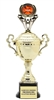 Monaco Gold Cup Trophy<BR> BBQ or Custom Logo<BR> 13.5-17 Inches