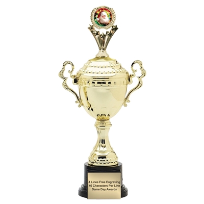 Monaco Gold Cup<BR>Santa Claus Trophy <BR>13.5-17 Inches