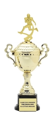 Monaco Gold Cup<BR> Motion Football Trophy<BR> 13.5-17 Inches