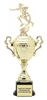 Monaco Gold Cup<BR> Motion Female Flag Football Trophy<BR> 13.5-17 Inches