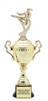 Monaco Gold Cup<BR> Female Motion Karate Trophy<BR> 13.5-17 Inches