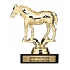 Quarter Horse Trophy<BR> 4.25 Inches