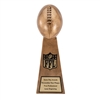 Gold Lil Vince<BR> Football Trophy<BR> 10.75 Inches