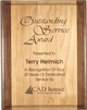 Red Alder Wood Plaque<BR> Premier Corporate<BR> 7x9 to 9x12