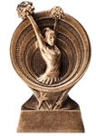 Saturn <BR> Cheerleading Trophy<BR> 6 Inches