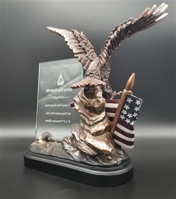 32oz On Point Bullet Termos - American Eagle - California Trophy & Awards