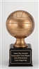 Up to 16 Year<BR>Premium Bronze<BR>Volleyball Trophy<BR>17 Inches