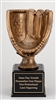 Up to 16 Year<BR>Premium Bronze <BR>Baseball/Softball Trophy<BR>17.25 Inches