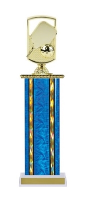 Wide Column<BR> Pickleball Trophy<BR> 12-14 Inches<BR> 10 Colors