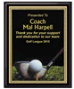 Photo Sport<BR> Golf Plaque<BR> 2 Sizes